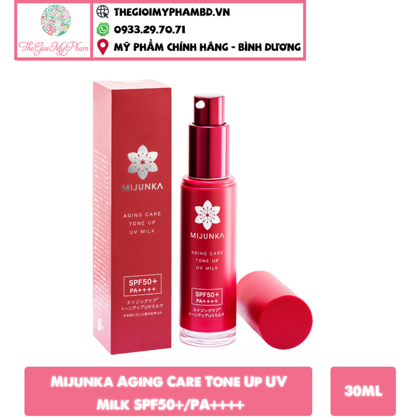 Mijunka - Aging Care Tone Up UV Milk 30ml
