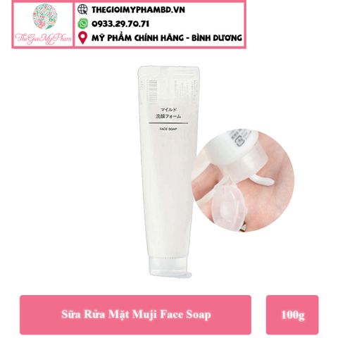 Sữa Rửa Mặt Muji Face Soap (100g)