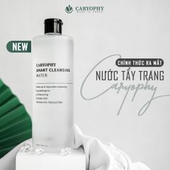 Nước Tẩy Trang Cho Da Dầu Mụn, Nhạy Cảm Caryophy Smart Cleansing Water 300ml