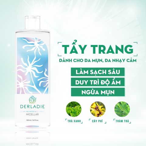 Derladie - Tẩy Trang Witch Hazel 500ml (Mẫu mới) SALE 299K>165K