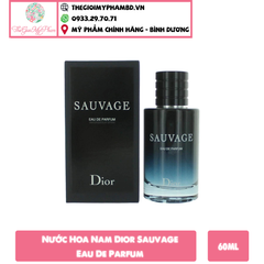 [KTD] Nước Hoa Nam Dior Sauvage Eau De Parfum 60ml