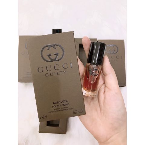 Nước Hoa Nam Gucci Guilty Absolute Pour Homme EDP 8ml