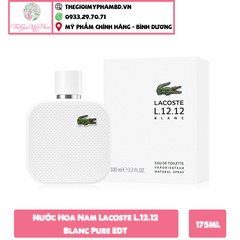 Nước Hoa Nam Lacoste L.12.12 Blanc Pure EDT 175ml