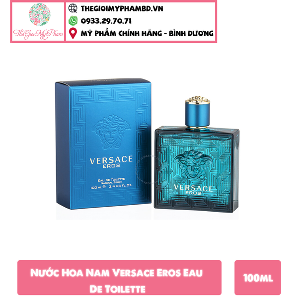 Versace - Eros EDT 100ml ( ko tđ )