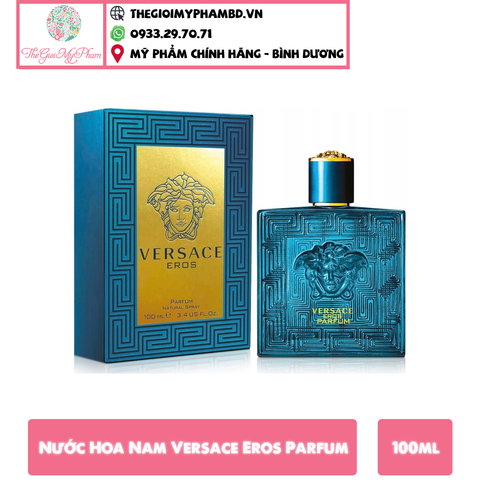 Nước Hoa Nam Versace Eros Parfum 100m (Ko tđ )