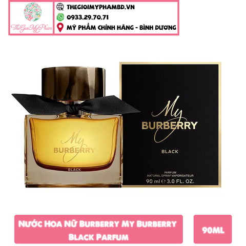 Nước Hoa Nữ Burberry My Burberry Black EDP 90ml (Ko Tđ)