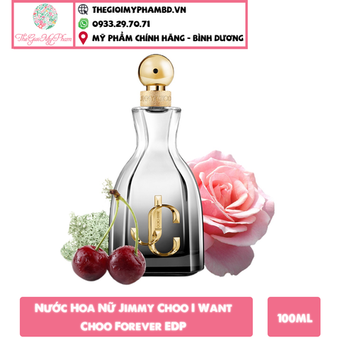 Nước Hoa Nữ Jimmy Choo I Want Choo Forever EDP 100ml