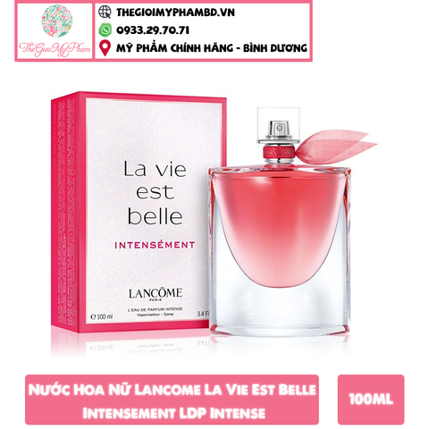 Nước Hoa Nữ Lancome La Vie Est Belle Intensement LDP Intense 100ml