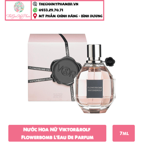 Nước Hoa Nữ Viktor&rolf Flowerbomb L'Eau De Parfum 7ml