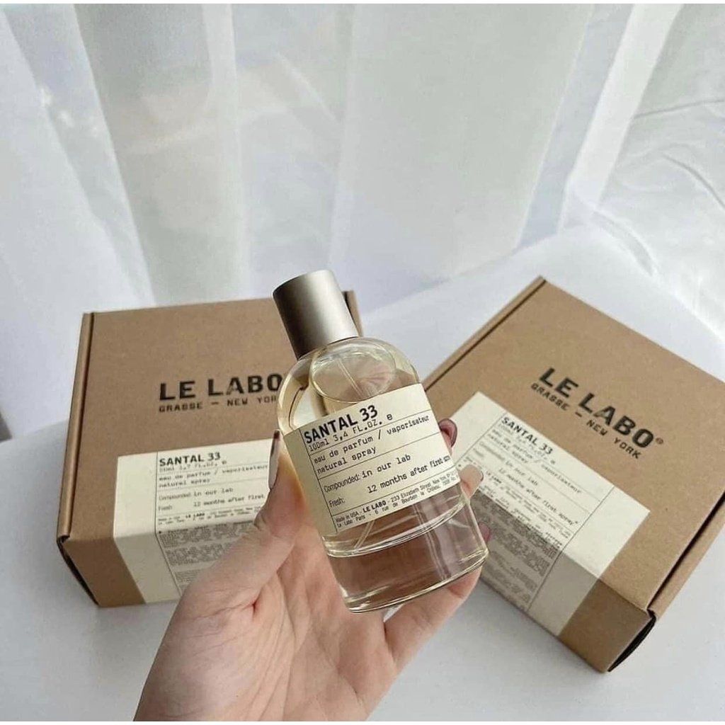 Nước Hoa Unisex Le Labo Santal 33 EDP 100ml