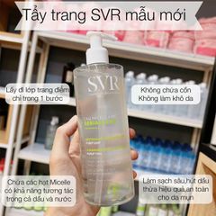 SVR - Nước Tẩy Trang Cho Da Dầu Mụn SVR Sebiaclear Eau Micellaire 400ml