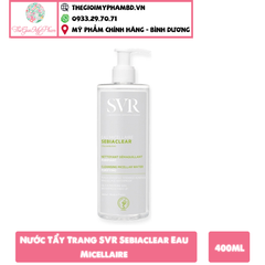 SVR - Nước Tẩy Trang Cho Da Dầu Mụn SVR Sebiaclear Eau Micellaire 400ml