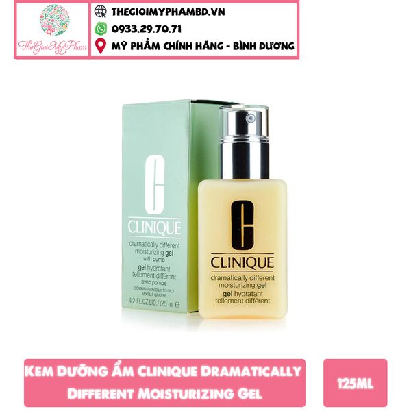 Gel Dưỡng Ẩm Clinique Dramatically Different Moisturizing Gel 125ml 3,4