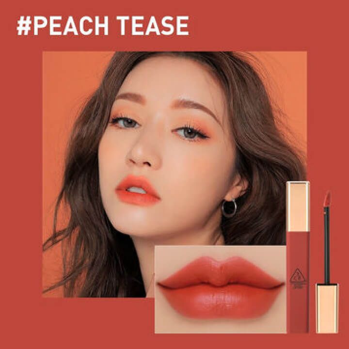 Son kem 3CE Cloud Lip Tint #Peach Tease (Ko tđ)
