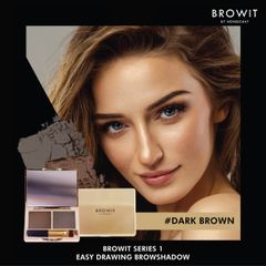 Phấn Kẻ Chân Mày Browit by Nongchat #Dark Brown