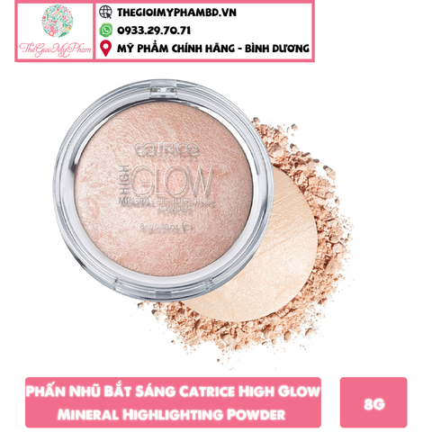 Phấn Nhũ Bắt Sáng Catrice High Glow Mineral Highlighting Powder