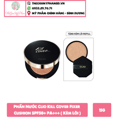 Phấn Nước Clio Kill Cover Fixer Cushion SPF50+ PA+++ 15g #3-BY Linen (Kèm Lõi) - Da trung bình sáng