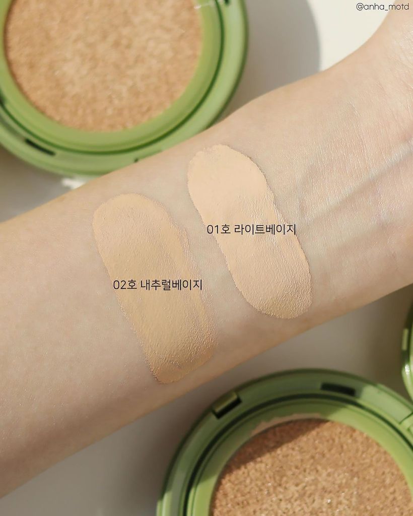 Phấn Nước Căng Bóng Da Gilaa Vegan Super Glow Cushion SPF50+/PA++++ [15g] #02 Natural Beige