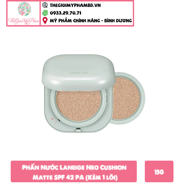 [KTD] Laneige - NEO Cushion Matte #23N (Kèm 1 lõi)