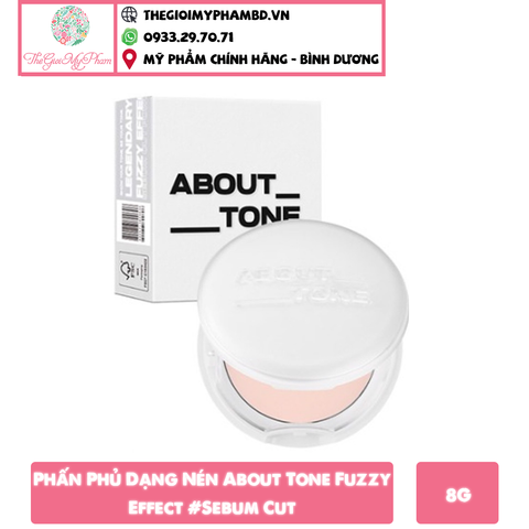 Phấn Phủ Dạng Nén About Tone Fuzzy Effect #Sebum Cut