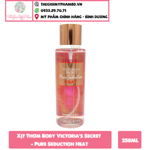 Xịt Thơm Victoria's Secret 250ml #Pure Seduction Heat(Mẫu mới)