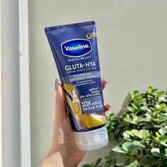 Vaseline - Gluta-Hyal 300ml #Overnight Radiance Repair (Xanh)