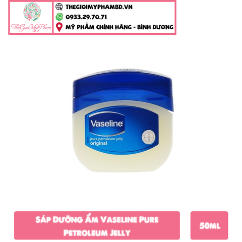 Sáp Dưỡng Ẩm Vaseline Pure Petroleum Jelly 50ml