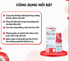 Thuốc nhỏ mắt chống cận thị, phục hồi thị lực Santen Sancoba 5ml