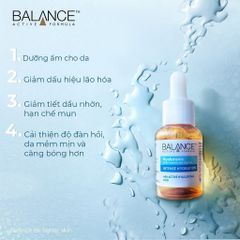 Balance - Tinh Chất Hyaluronic Acid Balance Active Formula Cấp Nước, Dưỡng Ẩm Da 30ml