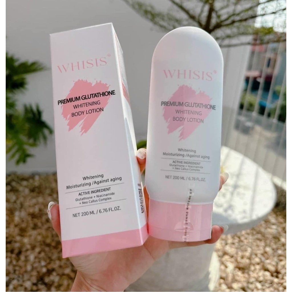 Whisis Premium Glutathione Whitening Body Lotion 200ml