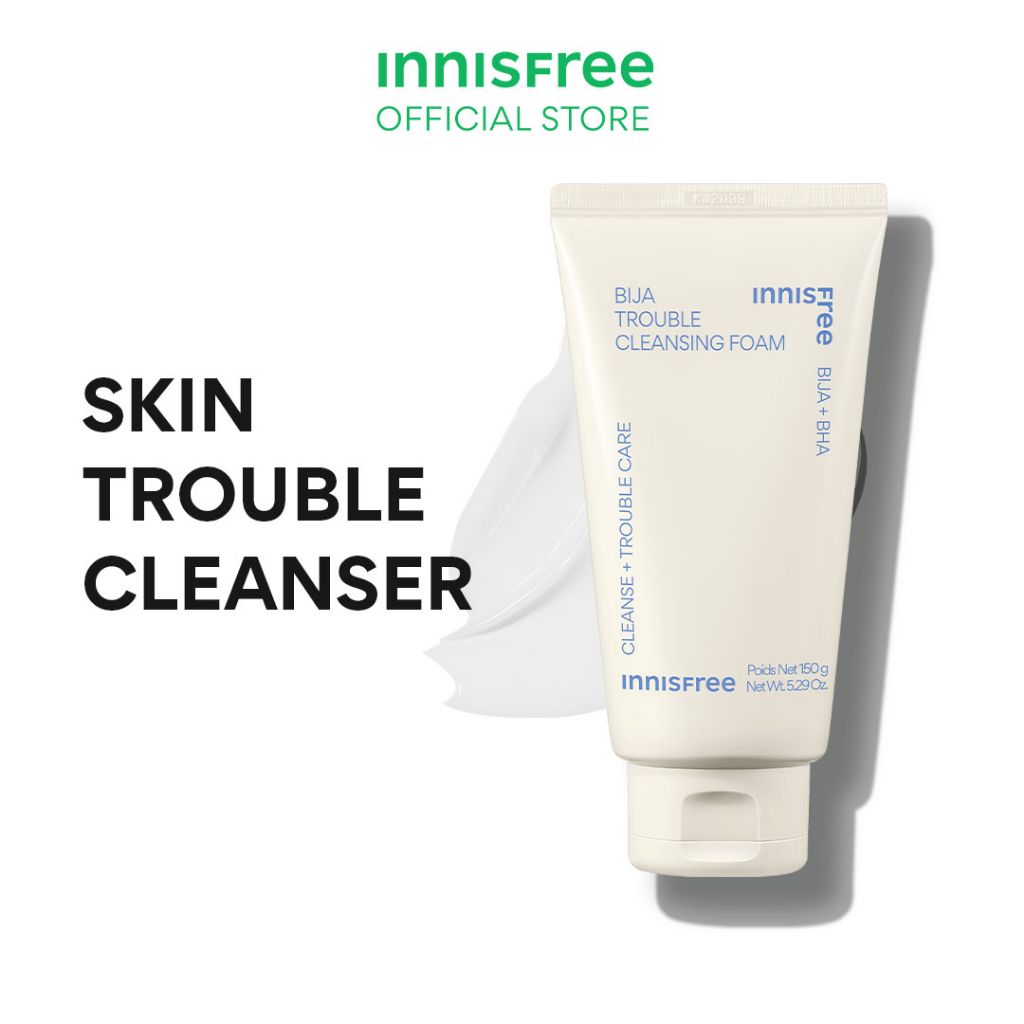 Sữa Rửa Mặt Innisfree Bija Trouble Cleansing Foam 150g