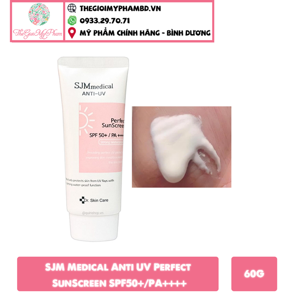 KCN SJM Medical Anti-UV SPF 50/PA++++ 60g