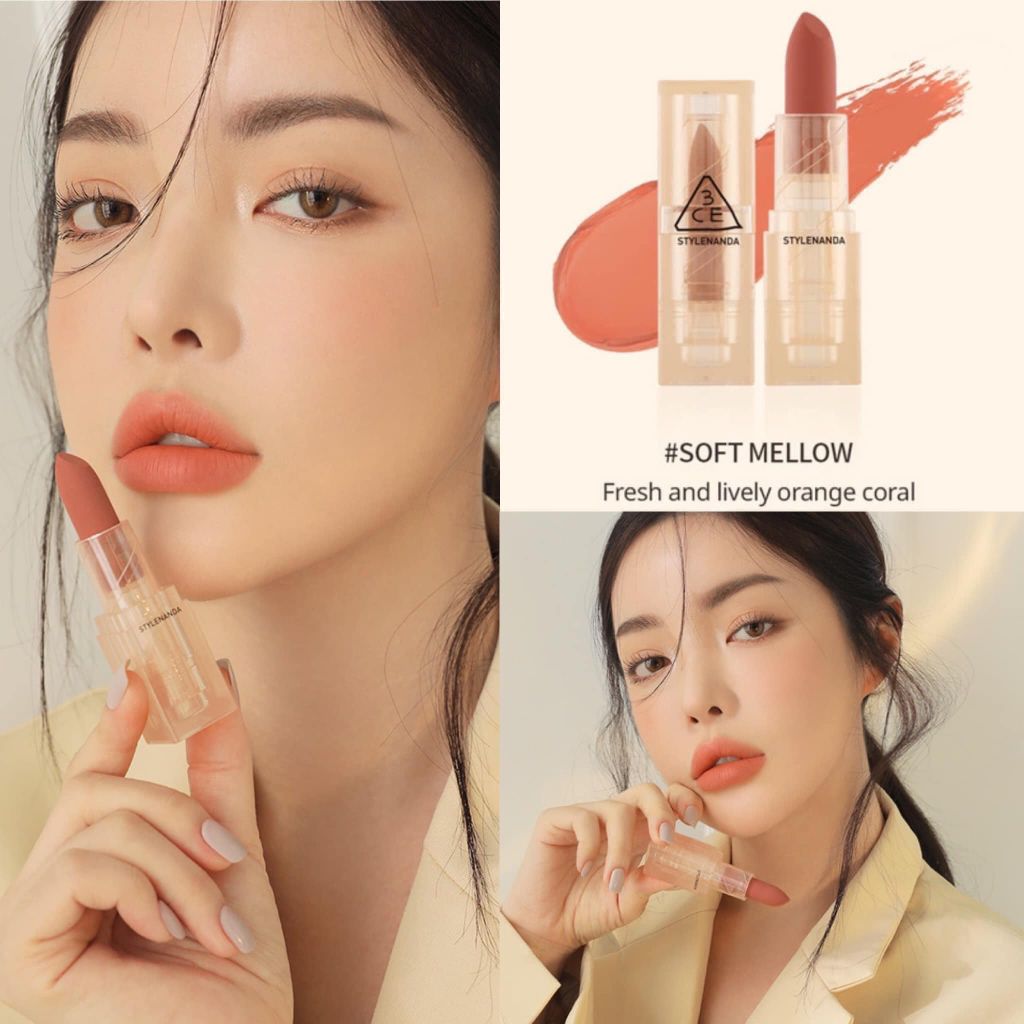 3CE - Son Thỏi Soft Matte #Soft Mellow