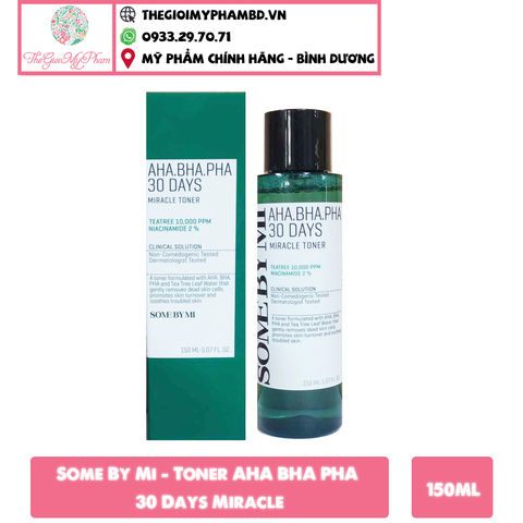 Some By Mi - Toner AHA BHA PHA 30 Days Miracle 150ml