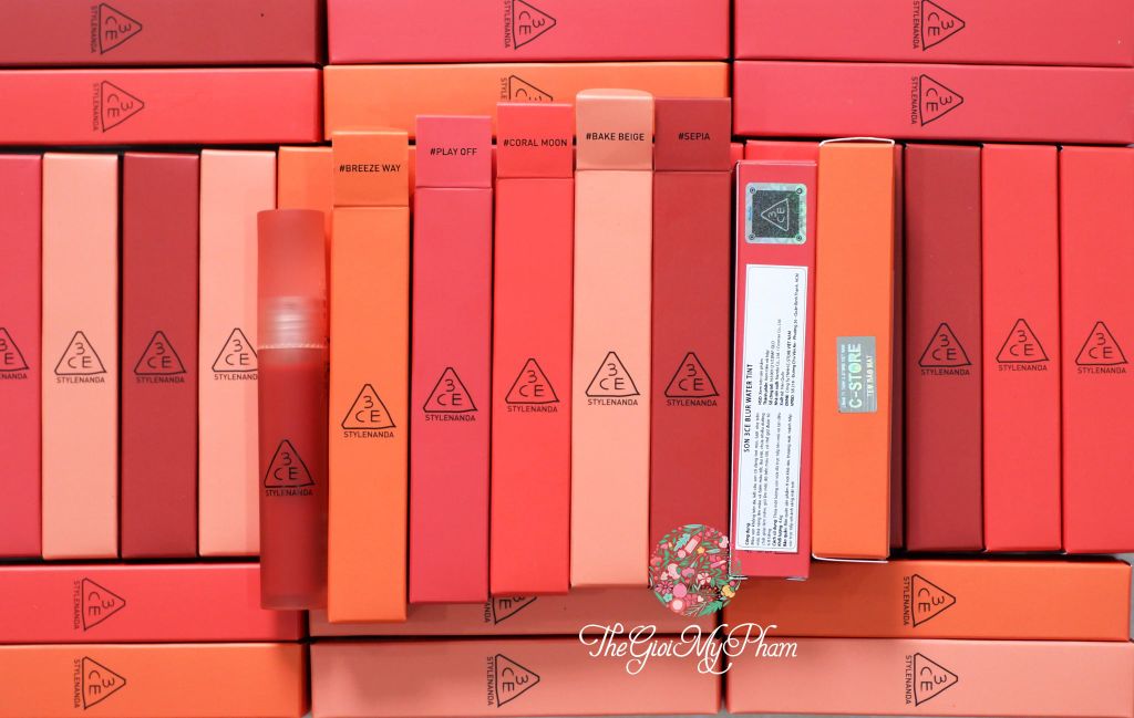 3CE - Son 3CE Blur Water Tint #Coral Moon