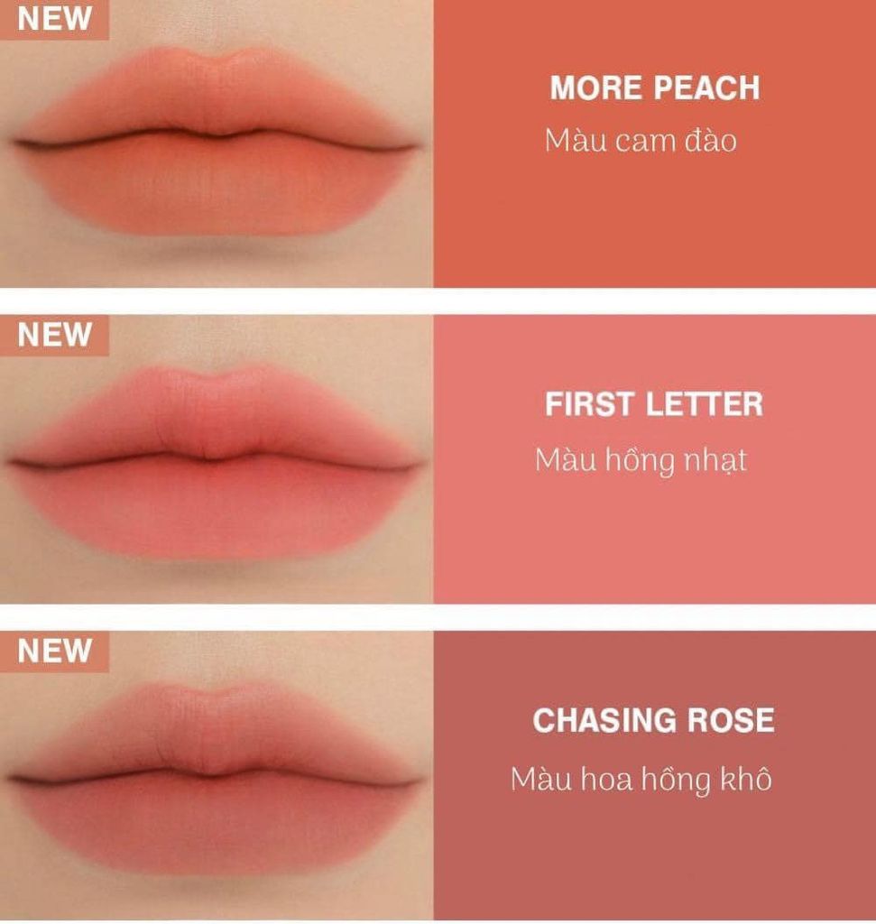 3CE - Son 3CE Blur Water Tint #Chasing Rose