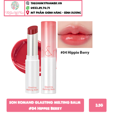 Son Dưỡng Romand Glasting Melting Balm #04 Hippie Berry