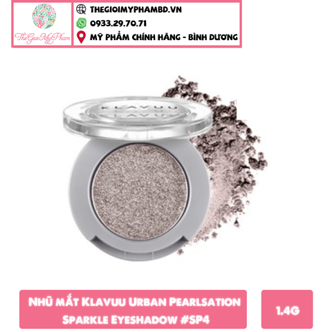 Klavuu - Nhũ mắt Klavuu Urban Pearlsation Sparkle Eyeshadow #SP4