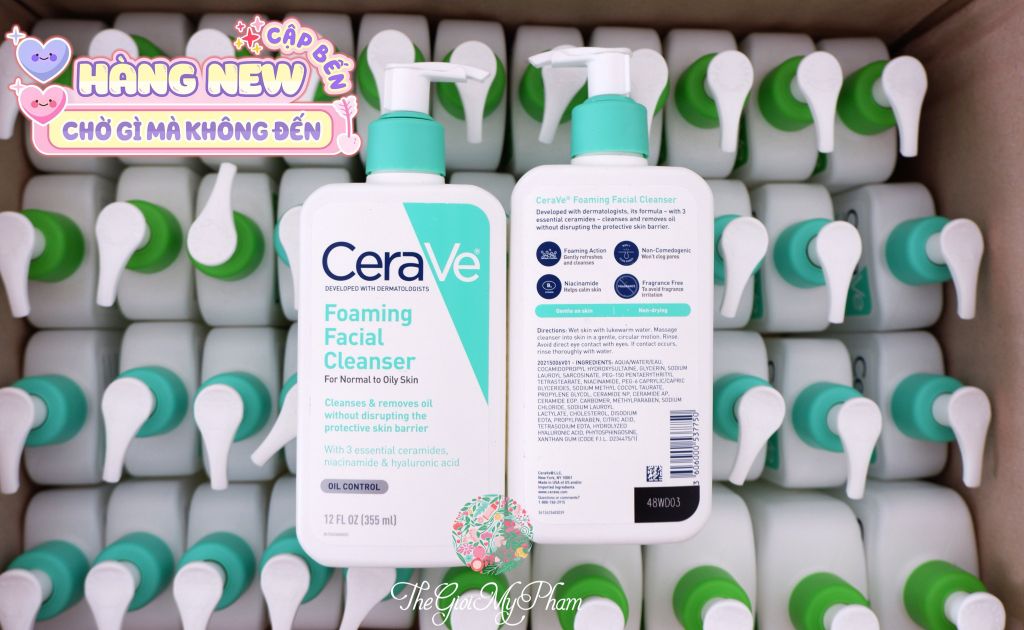 SRM CeraVe 355ml #For normal to Oily Skin
