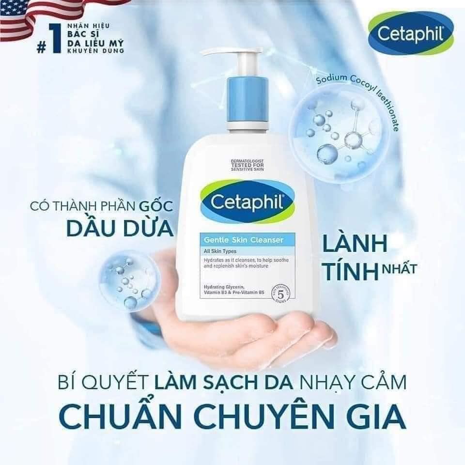 Sửa Rửa Mặt Cetaphil 500ml #All Skin Types