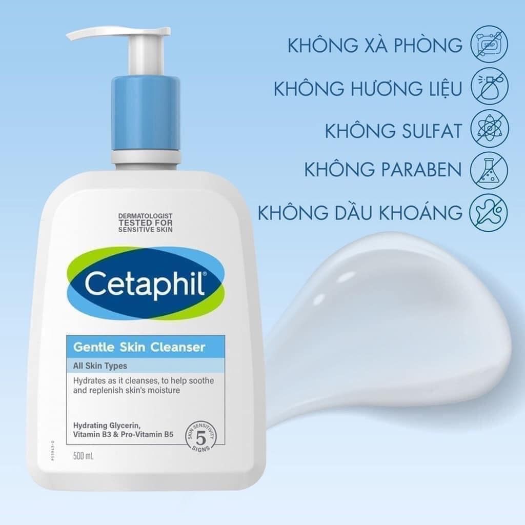 Sửa Rửa Mặt Cetaphil 500ml #All Skin Types