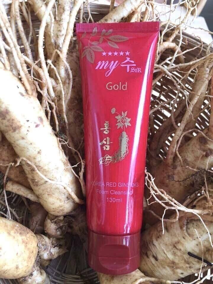 Sữa Rửa Mặt Hồng Sâm My Gold 130ml