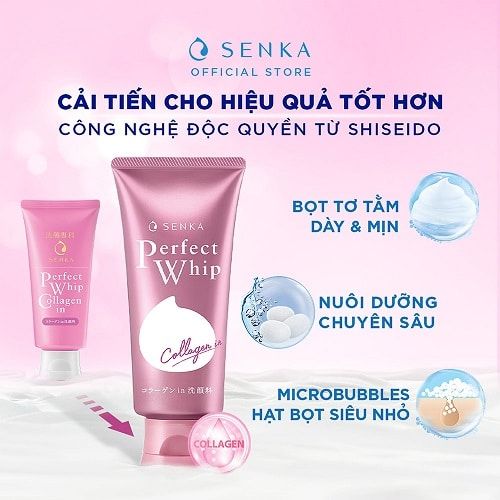 Senka - SRM Perfect Whip Collagen 120g