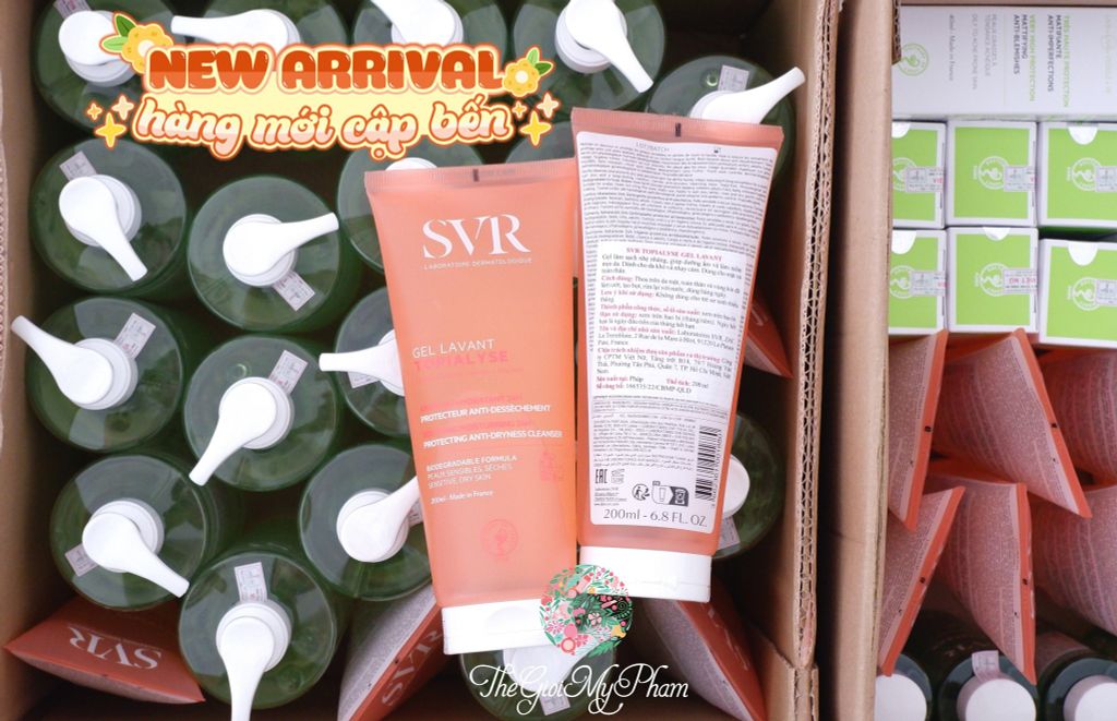 SVR - Sữa Rửa Mặt SVR Cleansing Gel Dry And Sensitive Skins Topialyse (400ml)