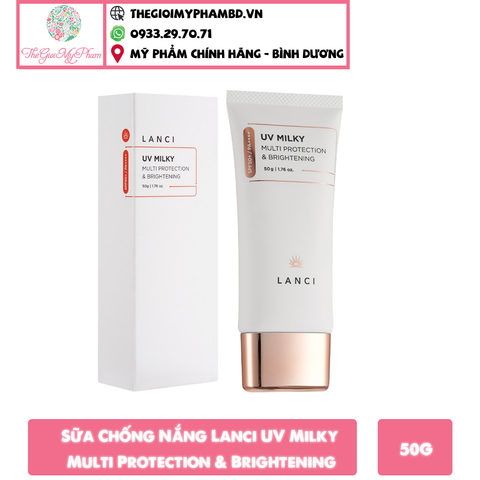 Sữa Chống Nắng Sáng Da Lanci UV Milky Multi Protection & Brightening