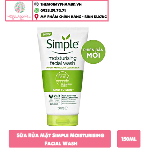 SRM Simple Kind To Skin Trắng 150ml