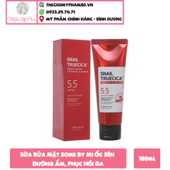 Sữa Rửa Mặt Hỗ Trợ Phục Hồi Da Some by Mi Snail Truecica Miracle Repair Low PH Gel Cleanser 100ml