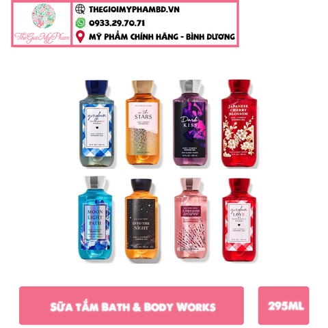 Gel Tắm Bath & Body Works #Dark Kiss 295ml