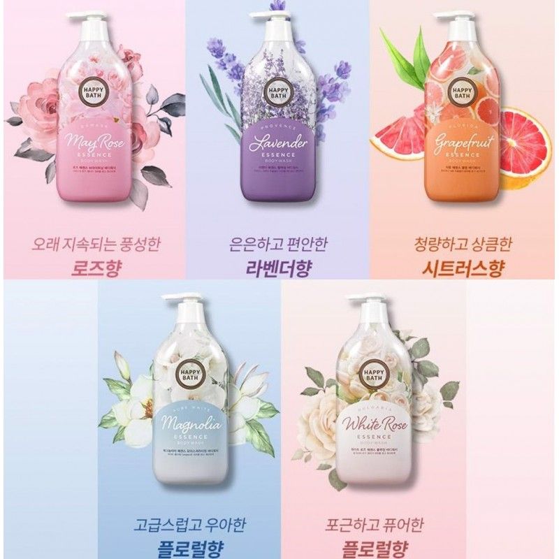 Sữa Tắm Happy Bath Essence Body Wash 900g #Lavender