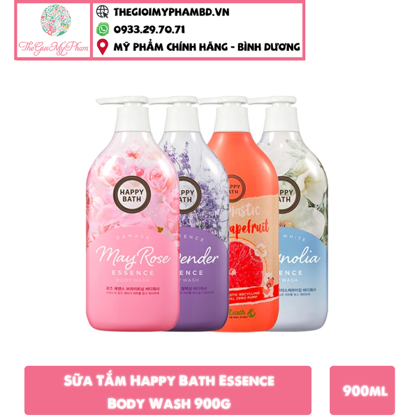 Sữa Tắm Happy Bath Essence Body Wash 900g #Grapefruit